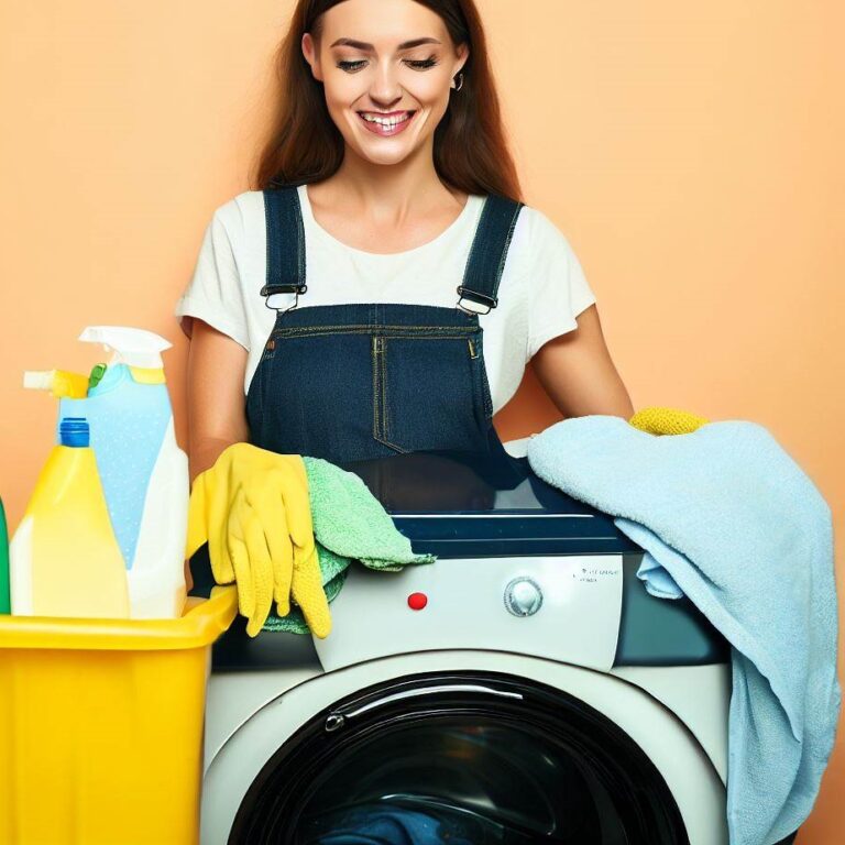 Cu ce se curăță mașina de spălat rufe
