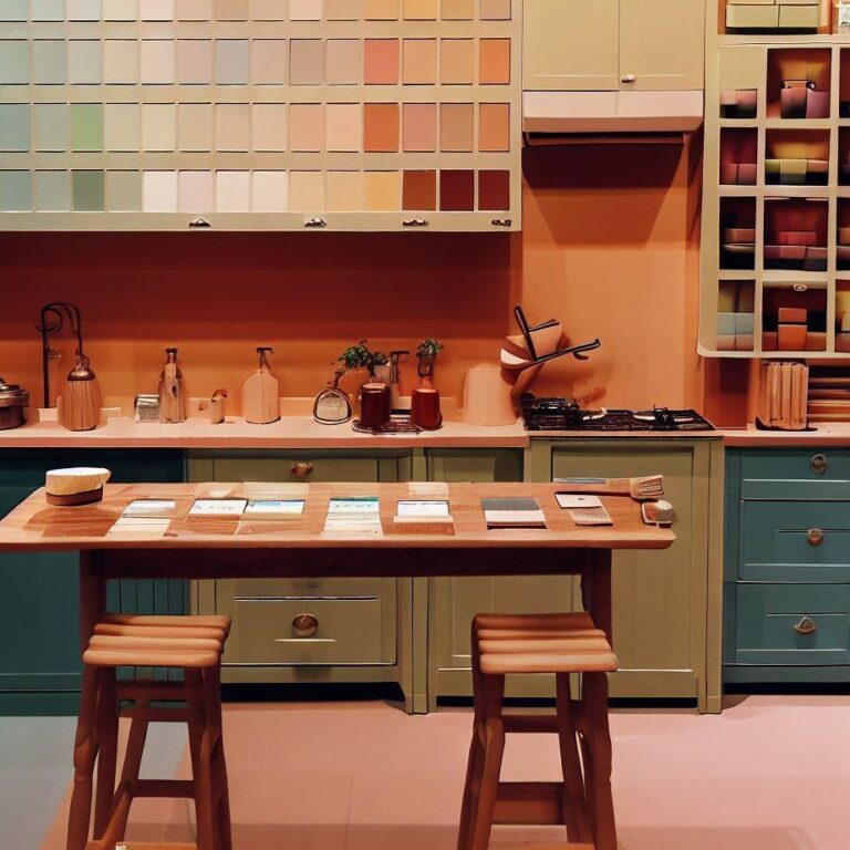 Paletar Culori Mobilă Bucătărie